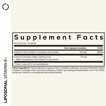 Liposomal Vitamin E+, by Codeage