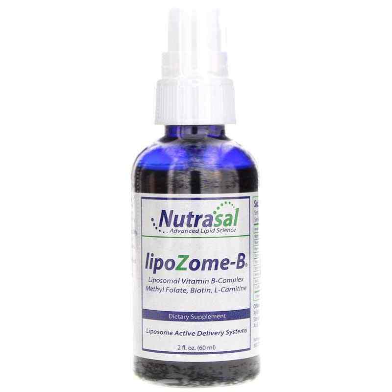 vitamin b complex and l carnitine Lipozome-B, 2 fl oz