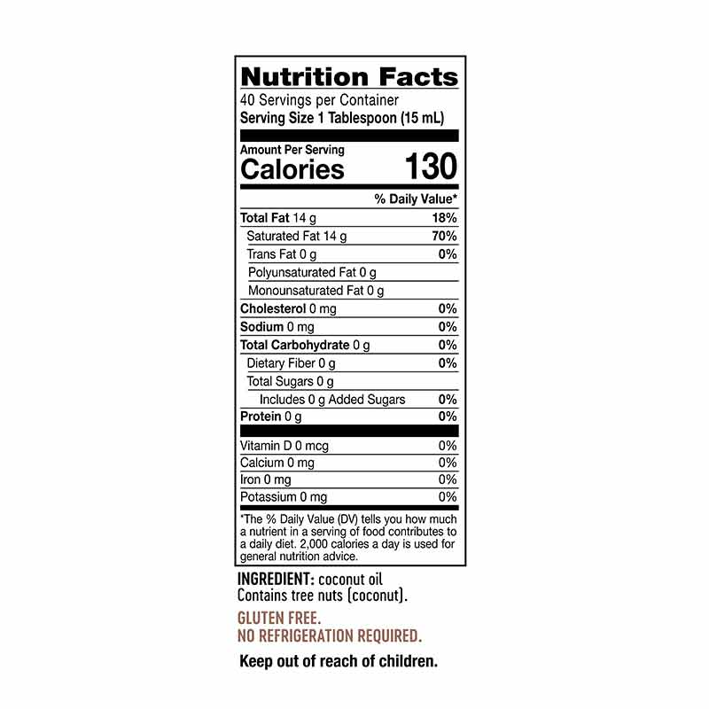 Liquid Coconut Premium Oil, 10 Oz, by Natures Way, image #2