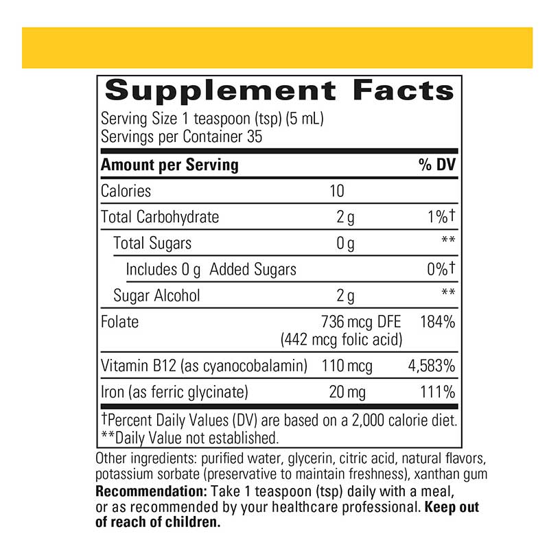 Liquid Iron Apple Cinnamon Flavor, by Integrative Therapeutics, image #4