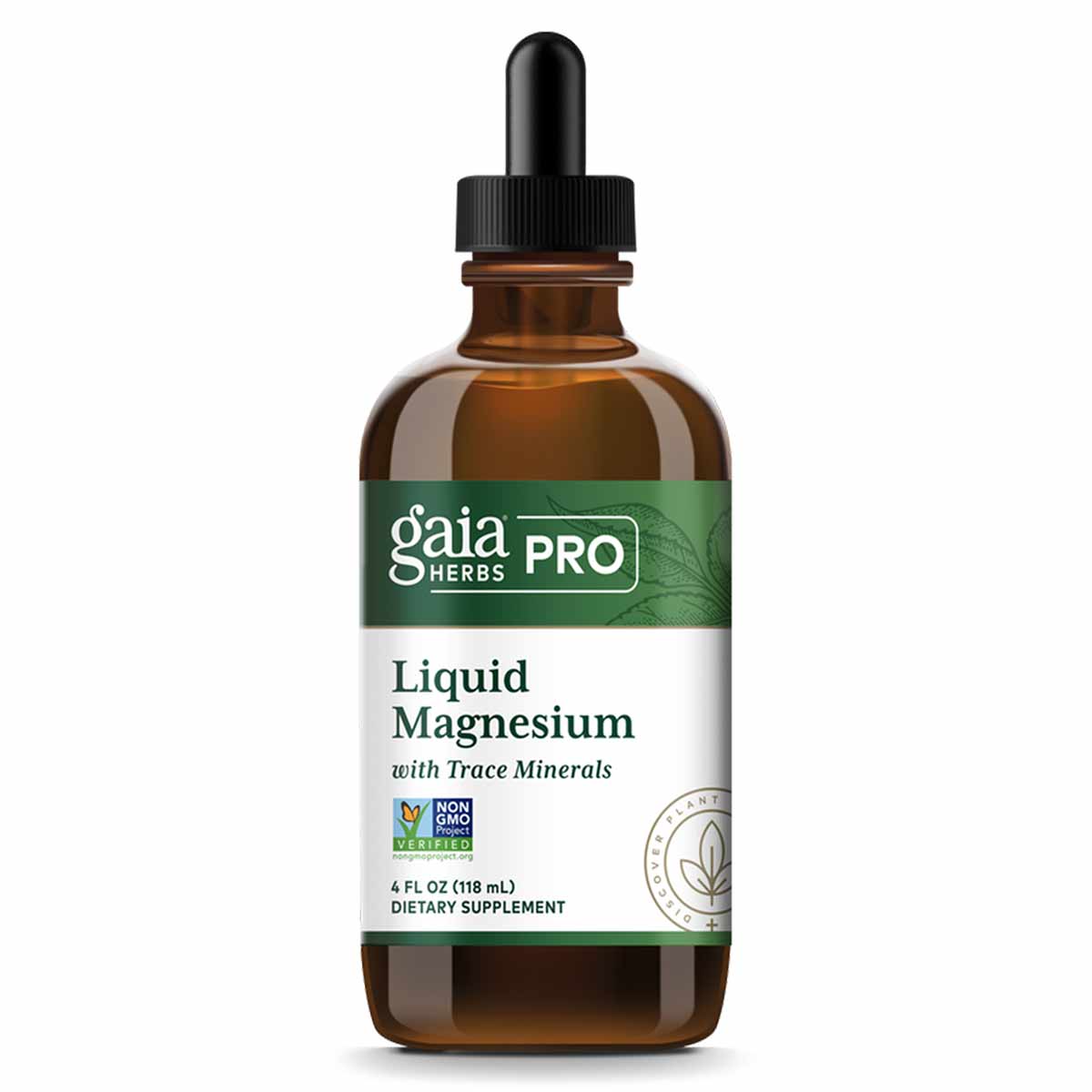 Liquid Magnesium with Trace Minerals, 4 Oz, by Gaia Herbs Pro