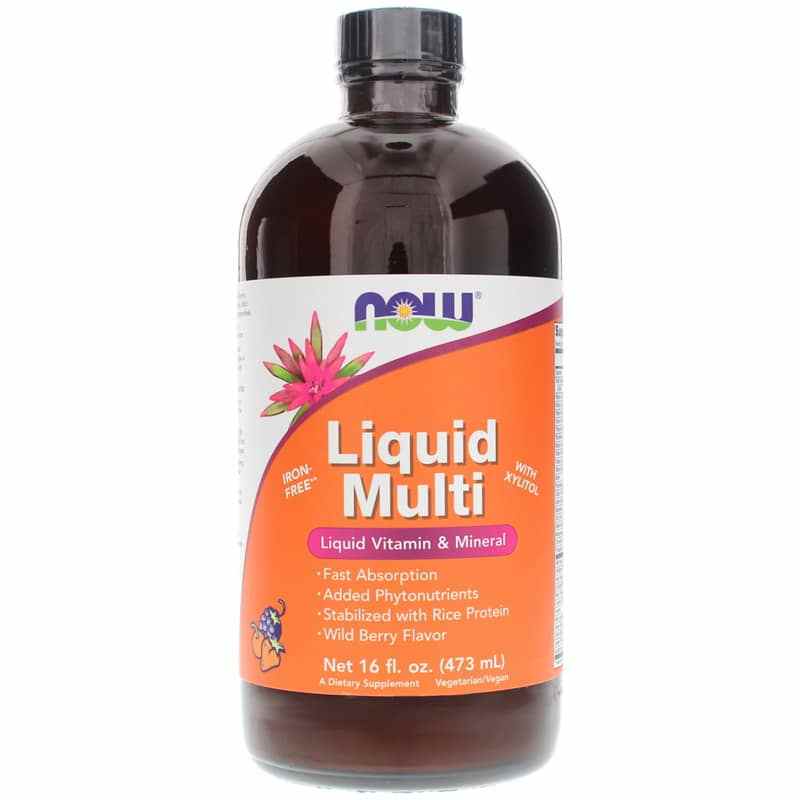 Liquid Multi Liquid Multi, NOW Foods – Natural Healthy Concepts