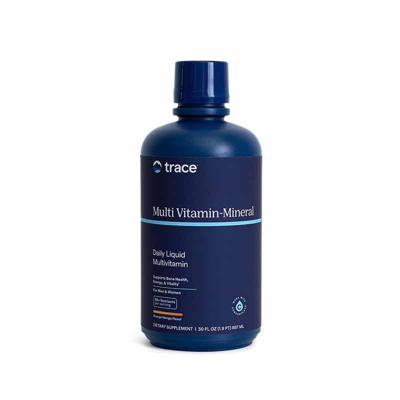 Liquid Multi Vitamin-Mineral, Orange-Mango, by Trace Minerals Research