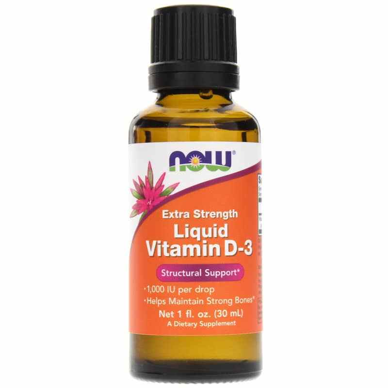 Liquid Vitamin D-3 1000 IU Extra Strength, by NOW Foods