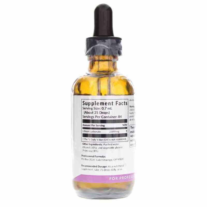 Lithium Oligo Element Drops, by Professional Formulas, image #2