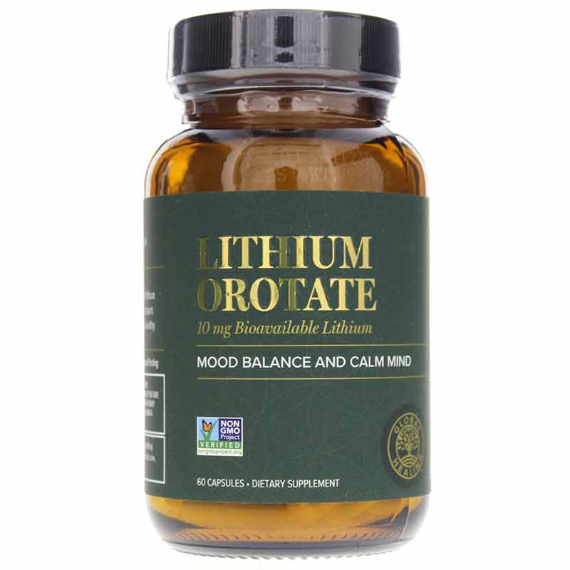 Lithium Orotate 10 Mg, by Global Healing