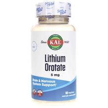 Lithium Orotate 5 Mg, 60 Veg Capsules, by Kal