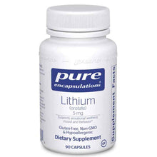 Lithium (orotate) 5 Mg, 90 Capsules, by Pure Encapsulations