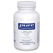 Lithium (orotate) 5 Mg, by Pure Encapsulations