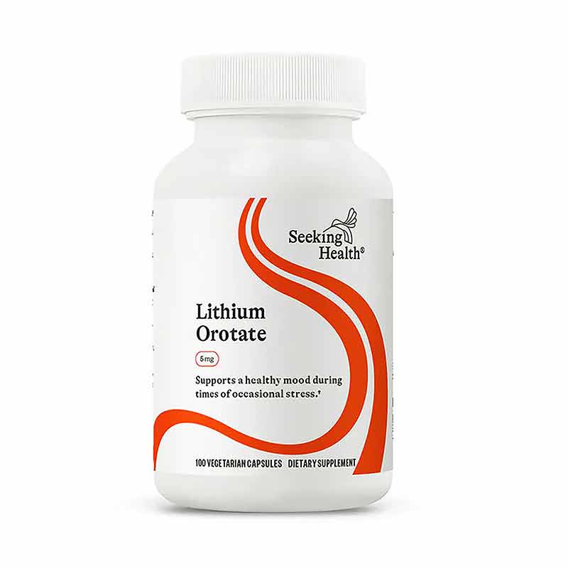 Lithium Orotate 5 Mg, by Seeking Health