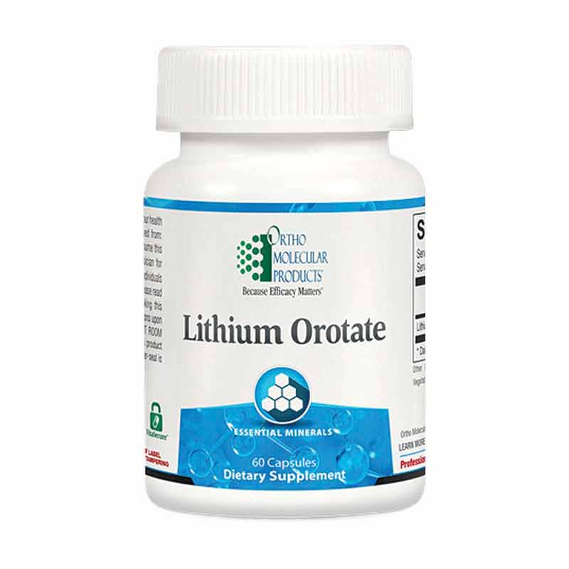 Lithium Orotate, by Ortho Molecular