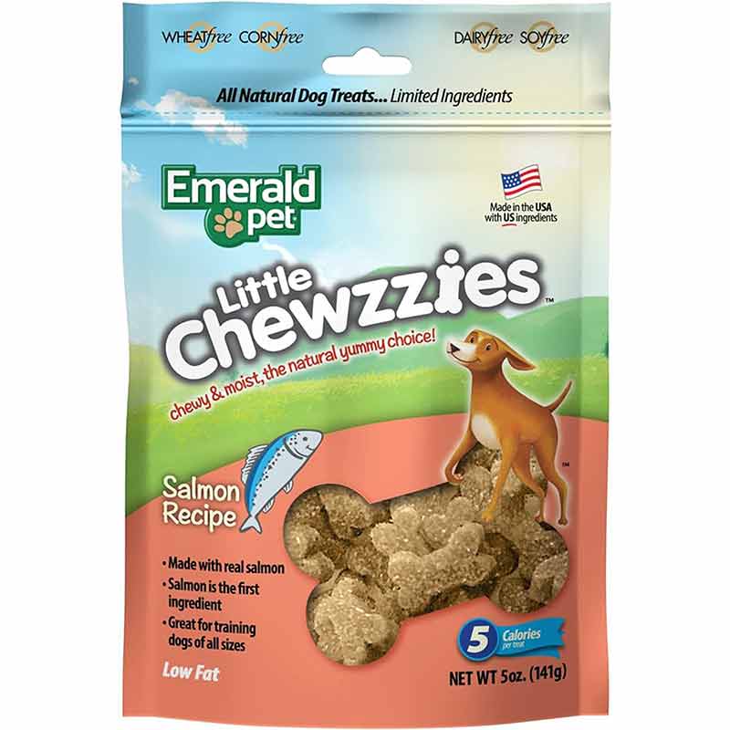 Little Chewzzies Dog Treats, Salmon, by Emerald Pet