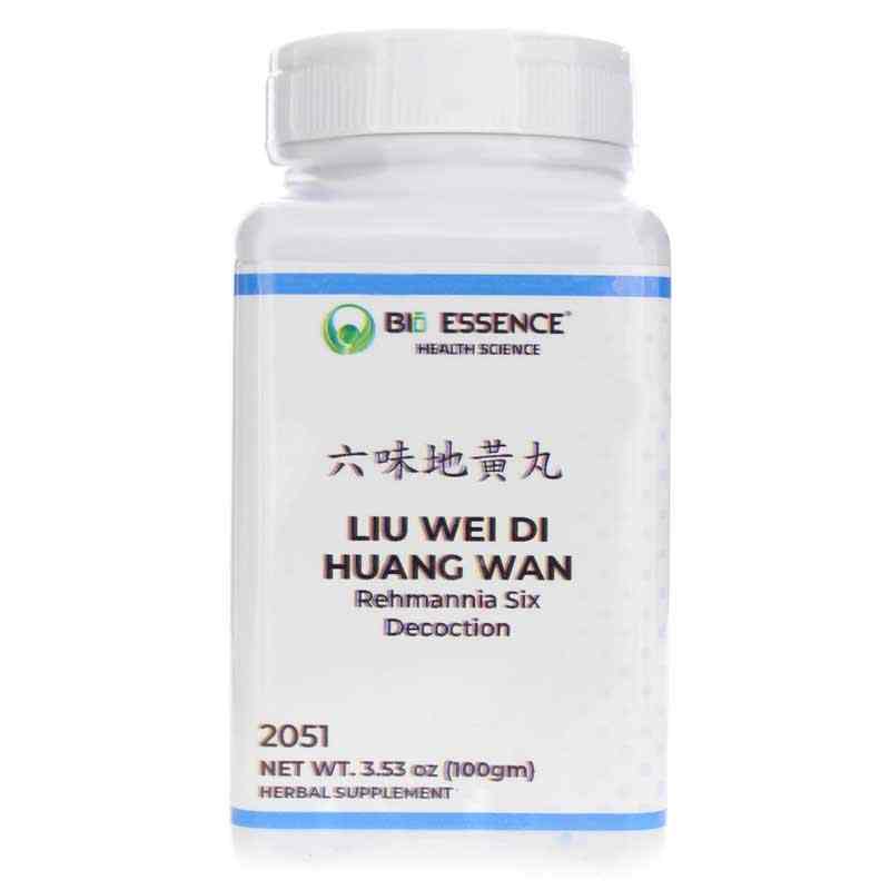 Liu Wei Di Huang Wan - Rehmannia Six Decoction, by Bio Essence Health Science