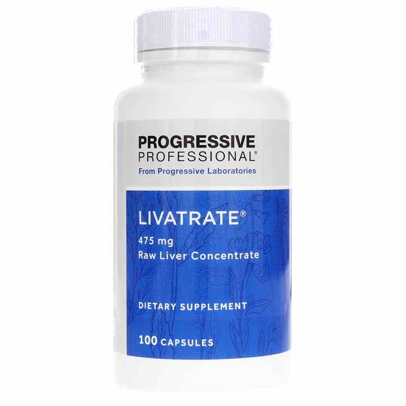 Livatrate 475 Mg Raw Liver Concentrate, by Progressive Labs