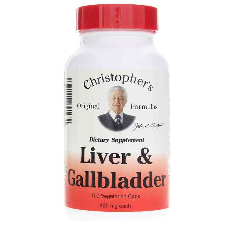 Liver & Gallbladder Formula, by Dr. Christophers