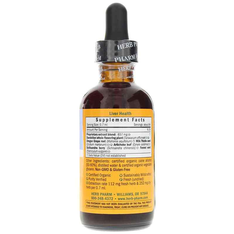 Liver Health, 2 Oz, by Herb Pharm, image #2