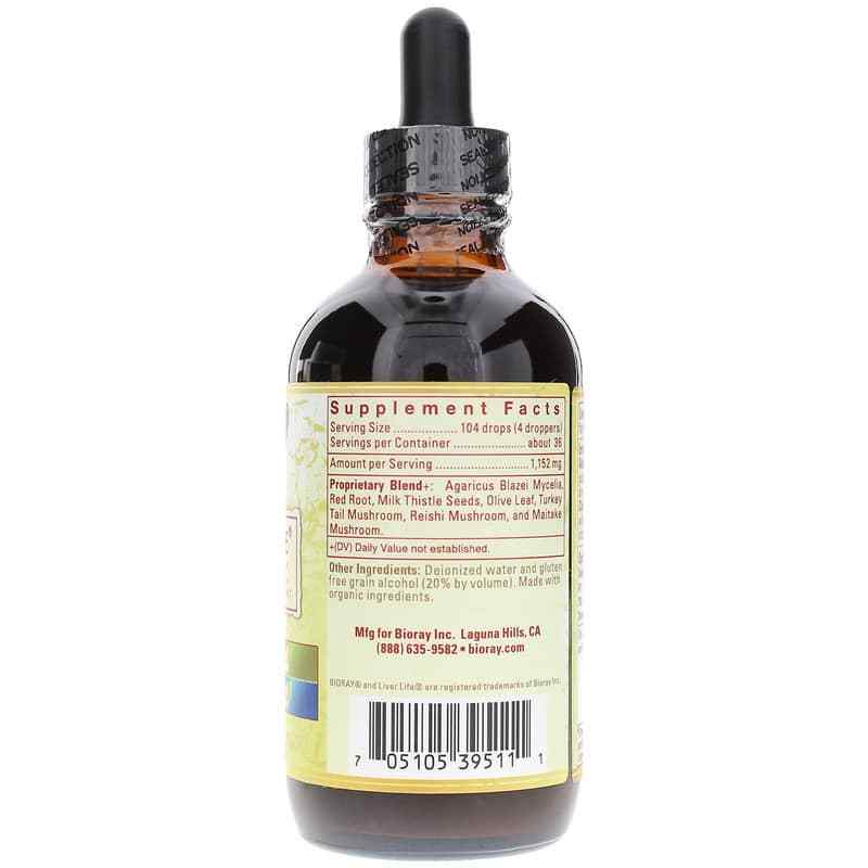 Liver Life Revitalizing Tonic, 4 Oz, by BioRay, image #2