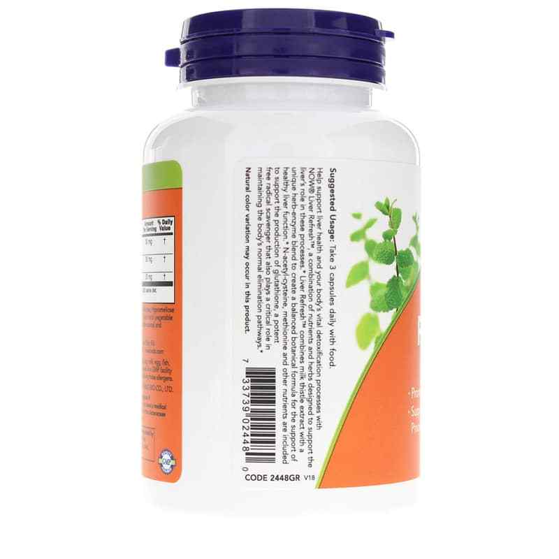 Liver Refresh, 90 Veg Capsules, by NOW Foods, image #4