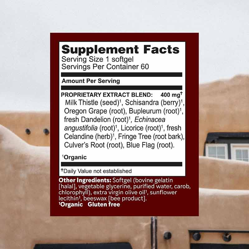 Liver Tonic Softgels, by Herbs, Etc, image #2