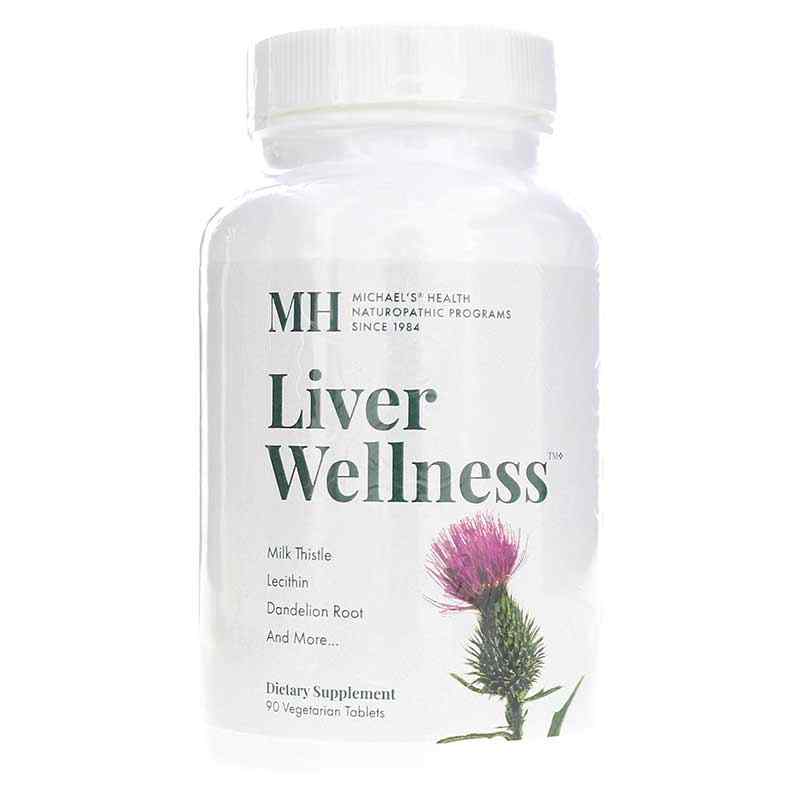 Liver Wellness, 90 Veg Tablets, by Michael's Health