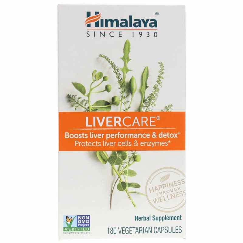 LiverCare, 180 Veg Capsules, by Himalaya
