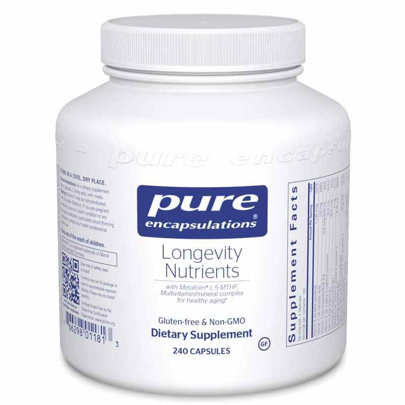 Longevity Nutrients, 240 Capsules, by Pure Encapsulations