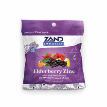 Lozenges, Elderberry Zinc, 45 Pieces, by Zand