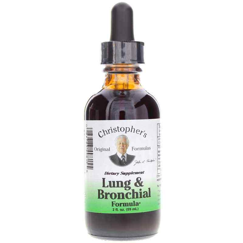 Lung & Bronchial Formula Liquid, by Dr. Christophers