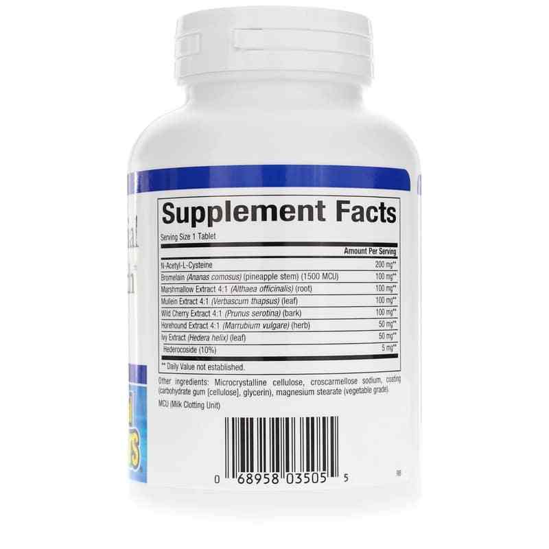 Lung, Bronchial & Sinus Health, 90 Tablets, by Natural Factors, image #2