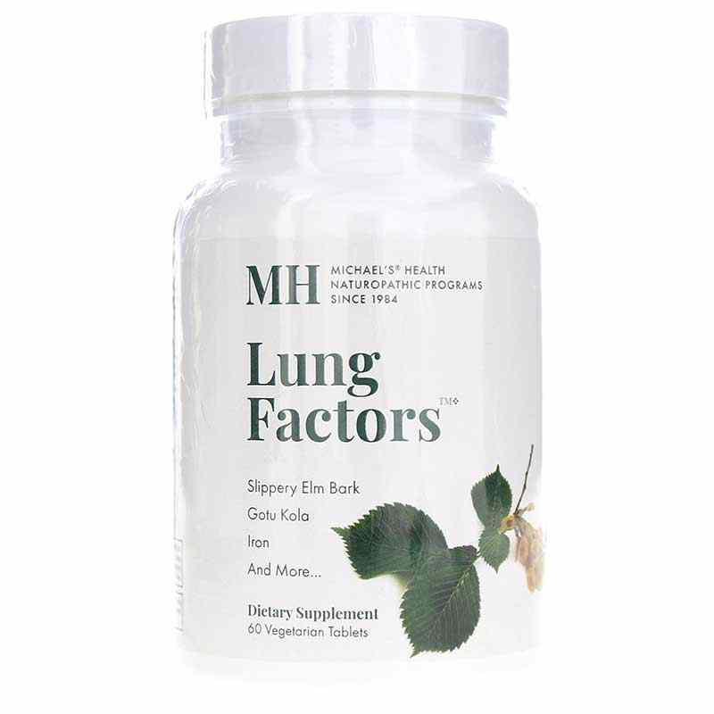 Lung Factors, 60 Veg Tablets, by Michael's Health