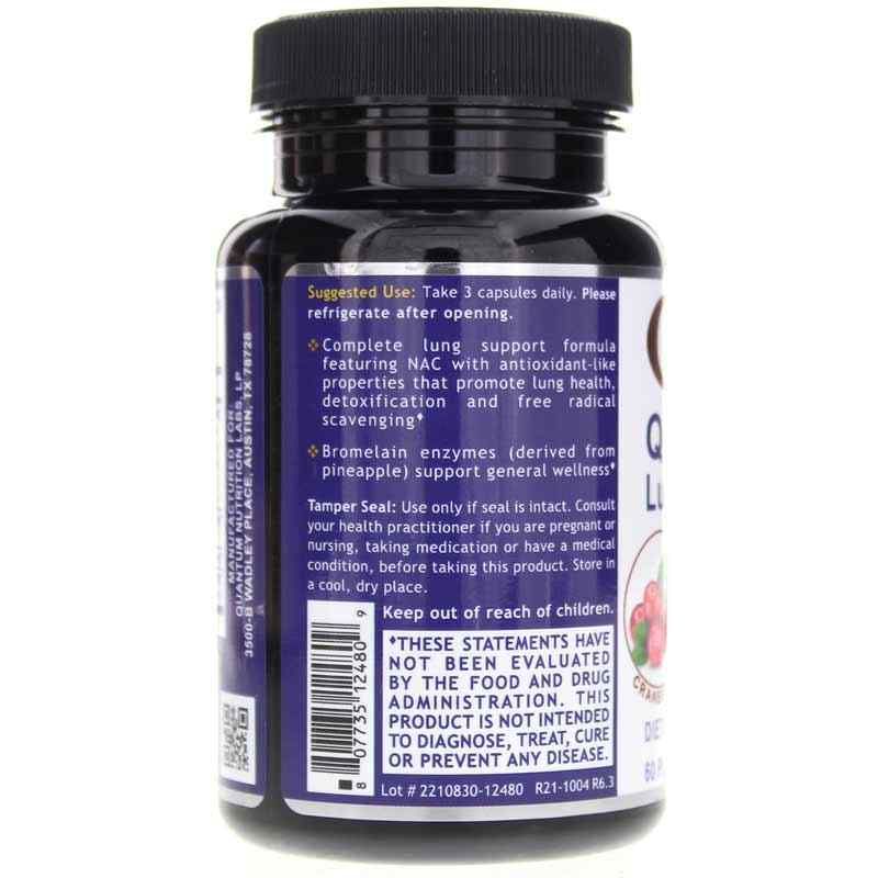 Lung Support, by Quantum Nutrition Labs, image #3