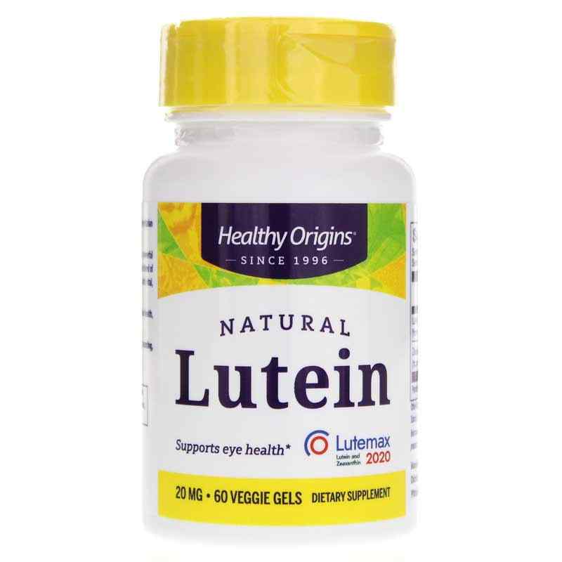 Lutein 20 Mg, 60 Veg Softgels, by Healthy Origins