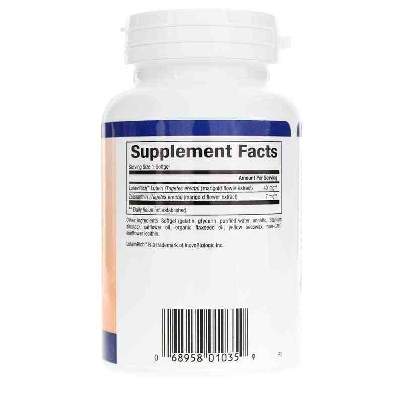 Lutein 40 Mg, 60 Softgels, by Natural Factors, image #2