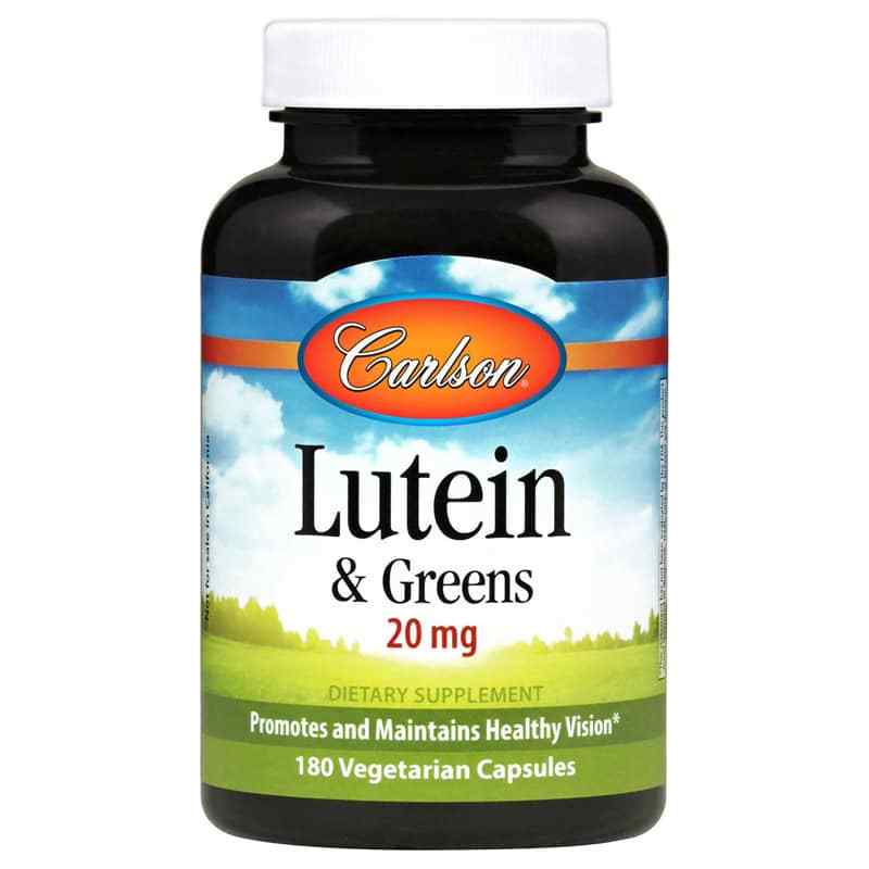Lutein & Greens 20 Mg, by Carlson Labs