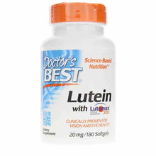 Lutein with Lutemax 20 Mg, 180 Softgels, by Doctors Best