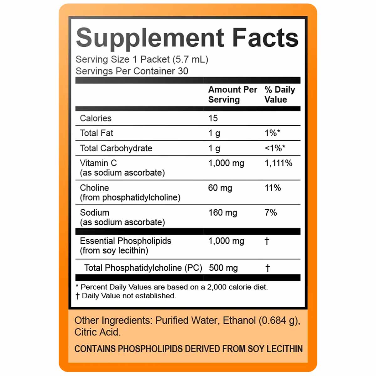 Lypo-Spheric Vitamin C, 30 Pack(s), by LivOn Laboratories