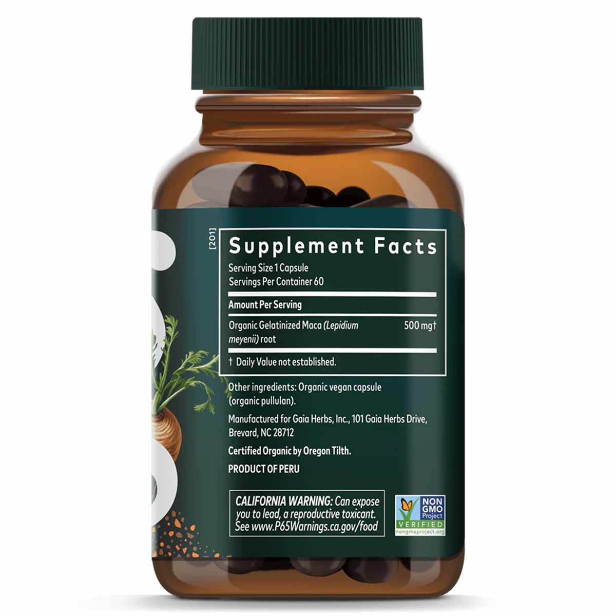 Maca Root, by Gaia Herbs
