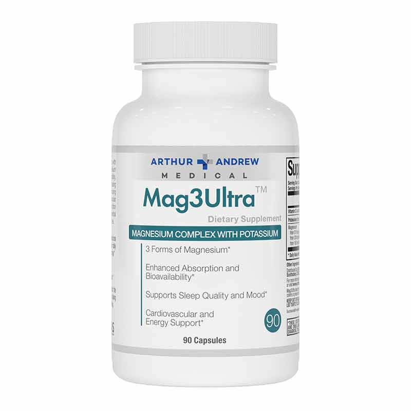 Mag3Ultra, 90 Capsules, by Arthur Andrew Medical