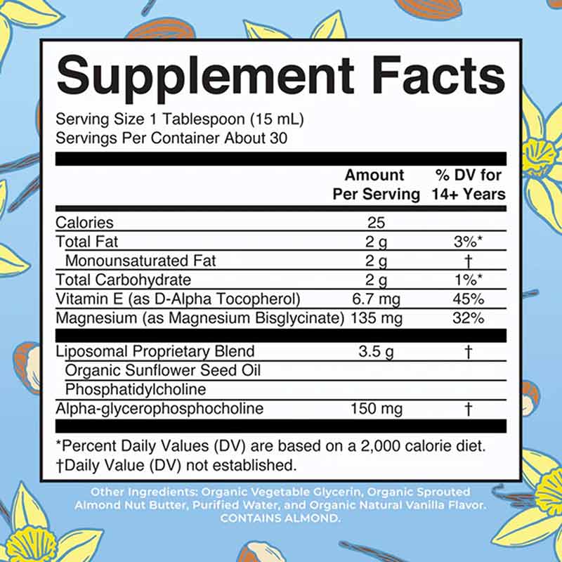 Magnesium Calm Liposomal, 15.2 Oz, by MaryRuth's Organics, image #2