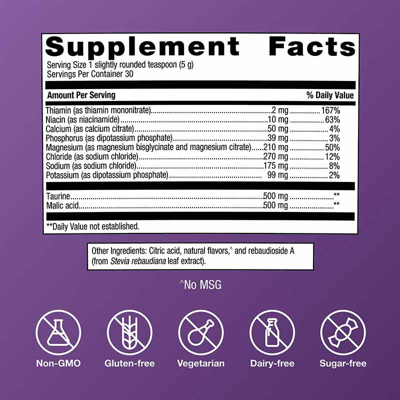 MagActive Muscle Magnesium Powder Strawberry Lemonade, Strawberry Lemonade, 30 Servings, by Metagenics, image #2