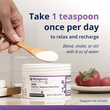 MagActive Relax Magnesium Powder Strawberry, Strawberry, 30 Servings, by Metagenics, image #5