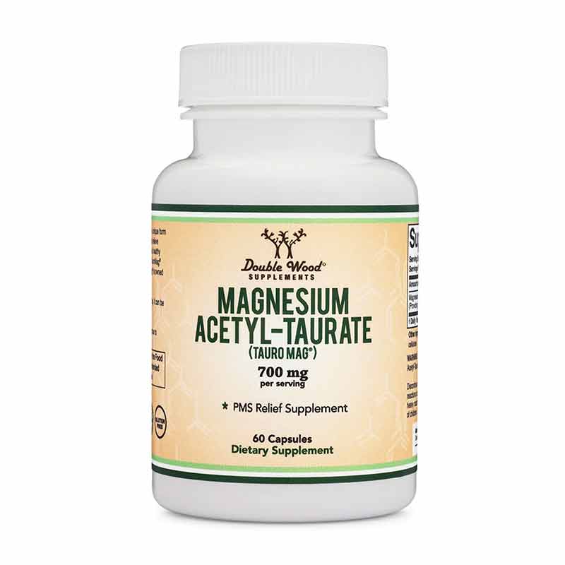 Magnesium Acetyl Taurate, 60 Capsules, by Double Wood Supplements