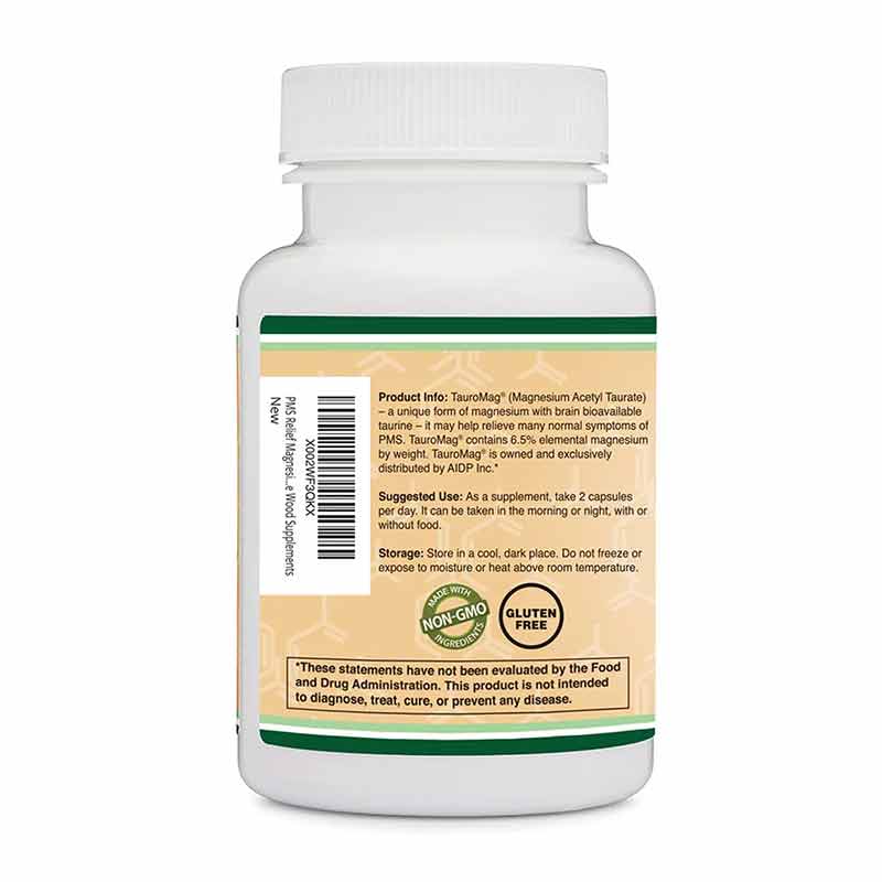 Magnesium Acetyl Taurate, 60 Capsules, by Double Wood Supplements, image #3