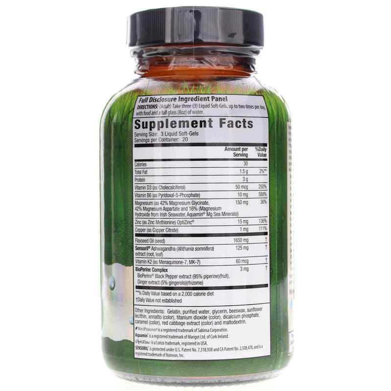 Magnesium + Ashwagandha, by Irwin Naturals, image #2