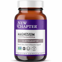 Magnesium + Ashwagandha, by New Chapter