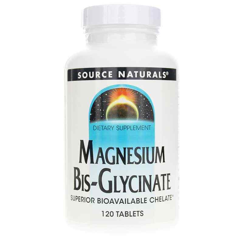 Magnesium Bis-Glycinate, by Source Naturals