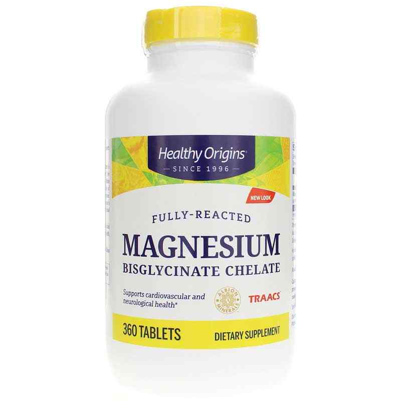 Magnesium Bisglycinate Chelate, by Healthy Origins