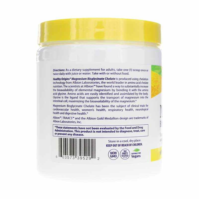 Magnesium Bisglycinate Chelate Powder, by Healthy Origins, image #3