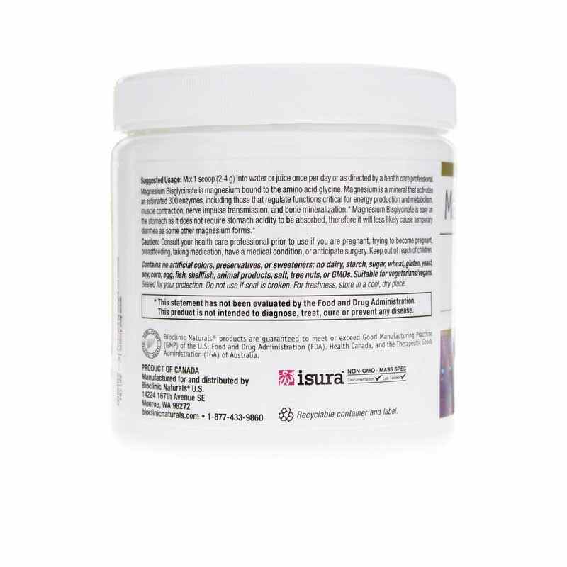 Magnesium Bisglycinate Powder, by Bioclinic Naturals, image #3