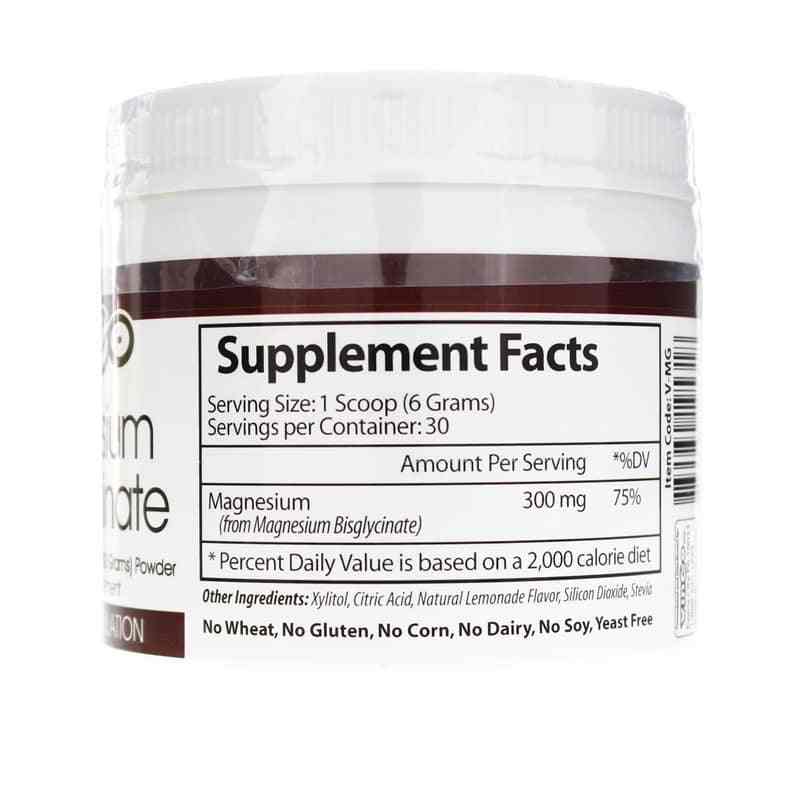 Magnesium Bisglycinate Powder, by Vinco, image #2